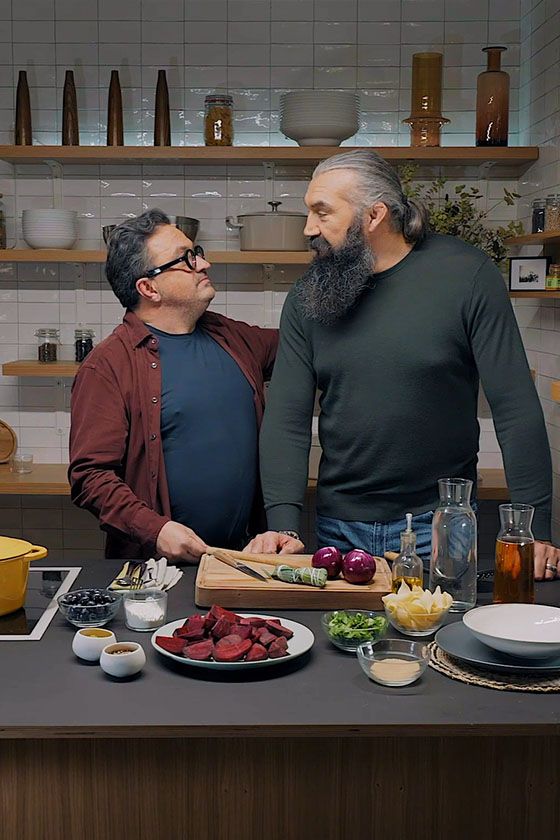 Extrait de la websérie Sébastien Chabal & Yves Camdeborde pour SITRAM